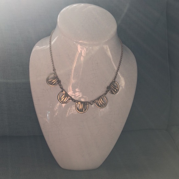 J.Crew Gold Statement Necklace - Picture 3 of 8